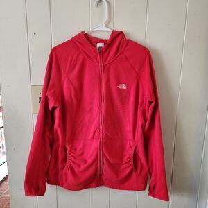 The North Face Vibrant Red Hooded Jacket Size XL